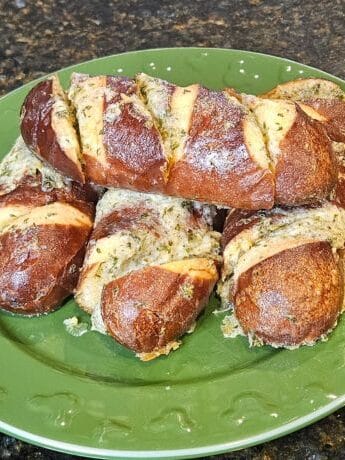 Disneyland Garlic Pretzel Bread Recipe