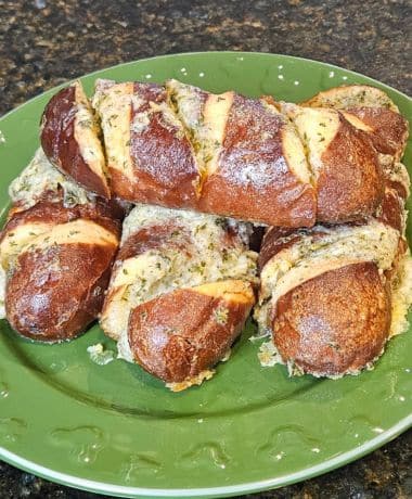Disneyland Garlic Pretzel Bread Recipe