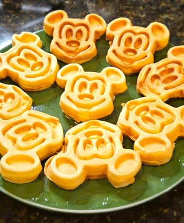 Mickey Waffle Recipe