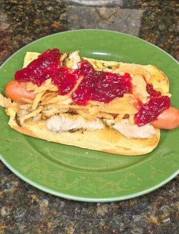 Casey's Corner Holiday Dinner Loaded Hot Dog Recipe