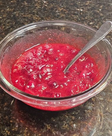 Liberty Tree Cranberry Sauce Recipe