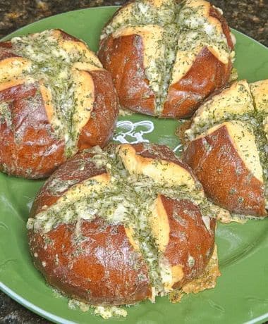Disneyland Garlic Pretzel Bread Recipe