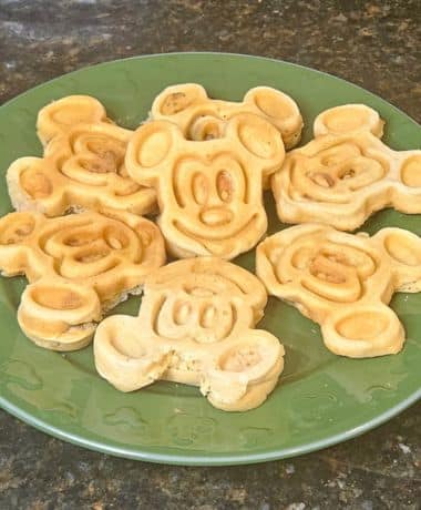 Chicken Mickey Waffles Recipe