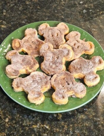 Churro Mickey Waffles Recipe