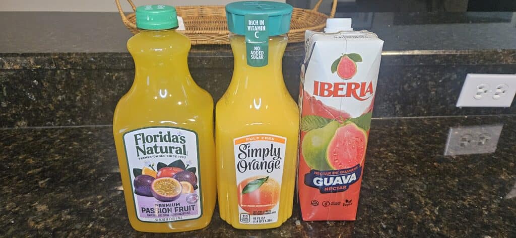 Disney POG Juice recipe ingredients