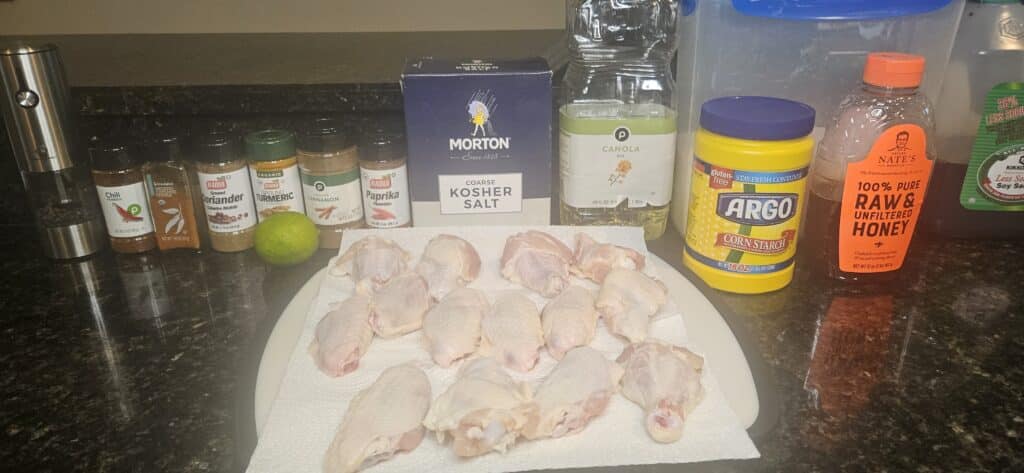 Ohana Chicken Wings Recipe Ingredients