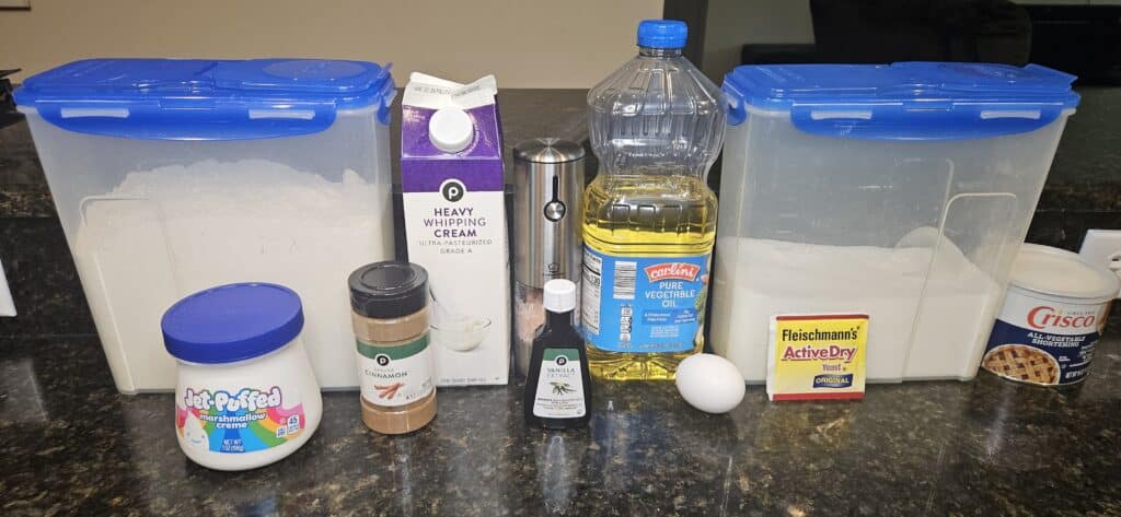 Port Orleans French Quarter Fourth of July Beignets Recipe Ingredients