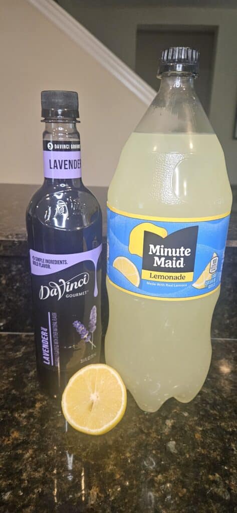 Bayou Lavender Lemonade Recipe Ingredients