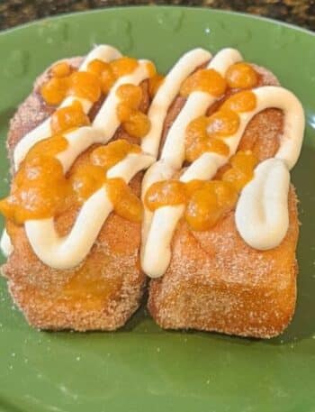 Pumpkin Cheesecake Fried Hawaiian Rolls Recipe