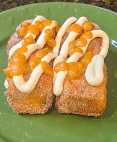Pumpkin Cheesecake Fried Hawaiian Rolls Recipe